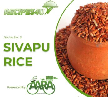 Red Rice – Sivappu Arisi – சிவப்பு அரிசி