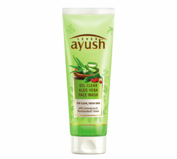 Ayush Natural Ayurvedic Oil Clear Aloe Vera Face Wash – ஆயுஷ் அலோ வேரா பேஸ் வாஷ் – 40 g