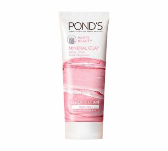 Pond’s White Beauty Mineral Clay Face wash -40 gm- பாண்ட்ஸ் வைட் பியூட்டி மினரல் க்லே பேஸ்வாஷ் -40 gm