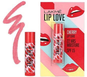 Lakme Lip Love Chapstick-Cherry-Lip Balm – 4.5 gm -லக்கமே லிப் லவ் சாப்ஸ்டிக்  லிப் பாம் – 4.5 கிராம்