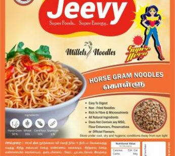 Jeevy Horse Gram Noodles 200 Gram Pack -Kollu -Kaanam-ஜீவி காணம் -கொள்ளு நூடுல்ஸ்