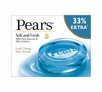 Pears Soft & Fresh Bathing Bar -Bath Soap -75 gm – பியர்ஸ் சாப்ட் & பிரெஷ் பாத்திங் பார் – குளியல்  சோப்பு -75 gm