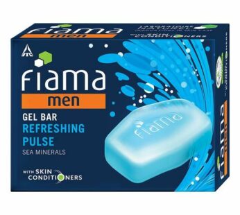 Fiama Men Refreshing Pulse Gel Bar -Bath Soap- ஃபியாமா மென் ரெஃப்ரெஷ் பல்ஸ் ஜெல் பார்-குளியல் சோப்பு