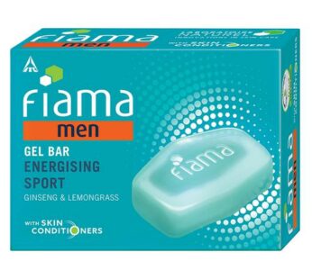 Fiama Men Energizing Sport Gel Bar -Bath Soap – ஃபியாமா மென் எனெர்ஜிசிங் ஸ்போர்ட் ஜெல் பார்-குளியல் சோப்பு