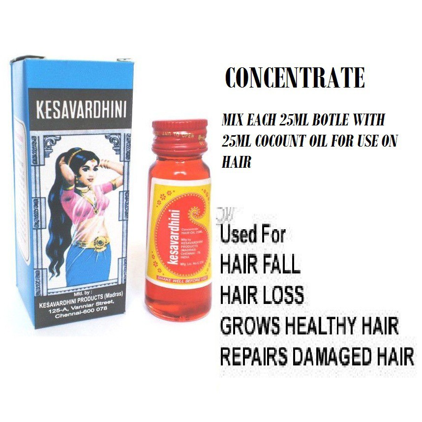 Kesavardhini Concentrate Hair Oil -25 ml – கேசவர்த்தினி கான்சன்ட்ரேட் ஹேர்  ஆயில் -25 ml – Grocery NXT