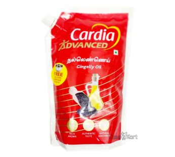 Cardia Advanced Cold Pressed Gingelly Oil – Nallennai – 1L -கார்டியா அட்வான்ஸ் கோல்டு பிரஸ் நல்லெண்ணெய் – செக்கு நல்லெண்ணெய்