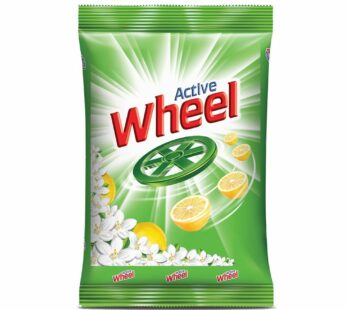Active Wheel Detergent Powder 2 In 1-Lemon & Jasmine-ஆக்ட்டிவ் வீல் டிடெர்ஜென்ட் பவுடர்-2 இன் 1-லெமன் & ஜாஸ்மின்-துணி சோப்பு பவுடர்
