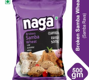 Naga Roasted Samba Rava -Kothmai/Godhumai rava-Broken Wheat -நாகா வறுத்த சம்பா கோதுமை ரவை