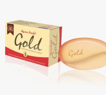 Mysore Sandal Gold Soap -Bath Soap-125 gm – மைசூர் சாண்டல் கோல்டு சோப்பு-குளியல் சோப்பு -125 gm