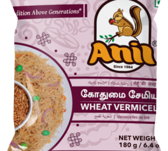 Anil Wheat Vermicelli -Gothumai/Kothumai Semiya -180 gm- அணில் கோதுமை சேமியா-180 கி