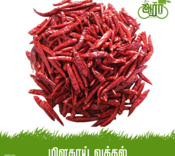 Red chilli Guntur (AC) -Milagai Vathal-சிவப்பு மிளகாய் வத்தல்(குண்டூர்)