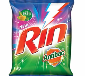 Rin Advanced Anti-Bacterial Detergent Powder[Antibac]-ரின் அட்வான்ஸ் ஆன்டி-பாக்டீரியல் டிடெர்ஜென்ட் பவுடர் [ஆன்டிபாக்] -துணி சோப்பு பவுடர்