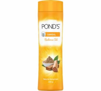 Ponds sandal Radiance Talcum Powder (Natural Sunscreen) – பான்ட்ஸ் சாண்டல் ரேடியன்ஸ் டால்கம் பவுடர் (நேச்சுரல் சன்ஸ்கிரீன்)