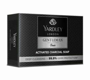 Yardley London Gentleman Charcoal Soap-Bath Soap -100 gm – யார்ட்லி லண்டன் ஜென்டில்மேன் சார்க்கோல் சோப்பு-குளியல் சோப்பு -100 gm