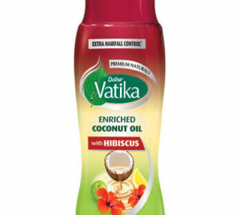Dabur Vatika Enriched Coconut Oil with Hibiscus -டாபர் வாடிகா என்ரிச்சிடு  கோக்கனட்  ஆயில் வித் ஹைபிஸ்கஸ்