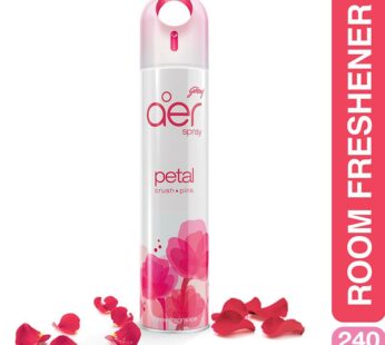 Godrej Aer Spray Home Fragrances [Petal Crush Pink]-240 ml – கோத்ரெஜ் ஏர் ஸ்ப்ரே ஹோம் ப்ராகரன்ஸ் [பிங்க்]-240 ml