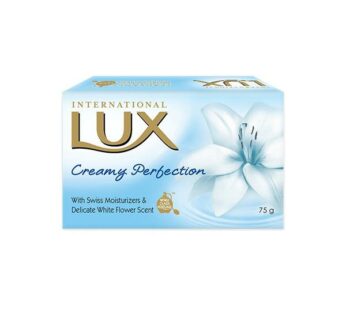Lux International Creamy Perfection -Bathing Soap – லக்ஸ் இன்டர்நேஷனல் கிரீமி பெர்பெக்ஷன் பாத்திங் சோப்பு-குளியல் சோப்பு