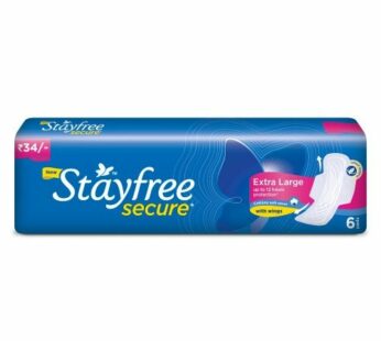 Stayfree Secure Cottony XL – Sanitary Pads – ஸ்டேபிரி செக்யூர் காட்டன் XL – சானிட்டரி பேடு