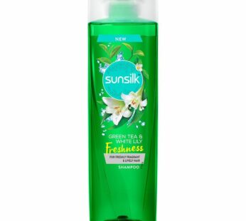 Sunsilk Hair Shampoo Green Tea And White Lily 195 ml-சன்சில்க் ஹேர் ஷாம்பு க்ரீன் டீ  & வைட் லில்லி பிரெஸ்னஸ்  -195 ml