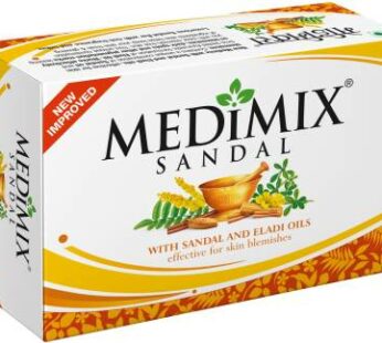 Medimix Sandal Soap -(Sandal Oil & Eladi Oil ) -மெடிமிக்ஸ் சாண்டல்  சோப்பு-(சாண்டல் & எலடி ஆயில்)