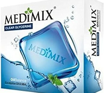 Medimix Clear Glycerine -Oil Balance -Eucalyptus Oil & Mint  Glycerine-மெடிமிக்ஸ் கிளியர் கிலிசிரின் சோப்