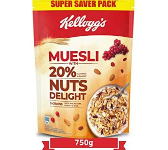 Kelloggs Muesli with Nuts Delight – கெல்லாக்ஸ் முஸ்லி வித் நட்ஸ்