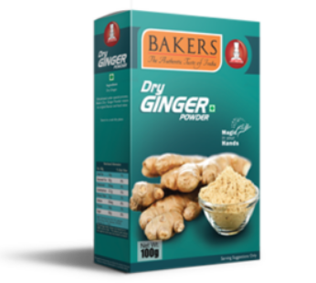 Bakers Dry Ginger Powder 100 g-பேக்கர்ஸ் ட்ரை ஜின்ஜர்(சுக்கு) பவுடர் 100 கி