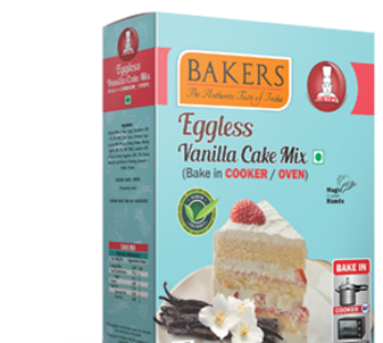 Bakers Eggless Vanilla Cake-பேக்கர்ஸ் எஃக்லெஸ் வெண்ணிலா  கேக் மிக்ஸ் 225 கி