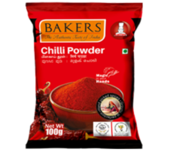 Bakers Red Chilli Powder 500 g -Milagai Podi-பேக்கர்ஸ் ரெட்  சில்லி பவுடர் 500 கி – மிளகாய் பொடி