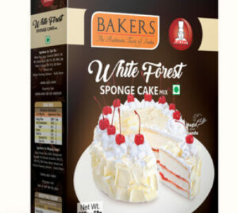 Bakers White Forest Sponge Cake Mix 225 g-பேக்கர்ஸ் ஒயிட் ஃபாரஸ்ட் ஸ்பான்ஜ் கேக் மிக்ஸ் 225 கி