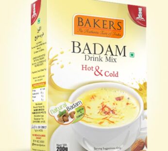Bakers Badam Drink Mix -பேக்கர்ஸ் பாதம் ட்ரின்க்  மிக்ஸ்