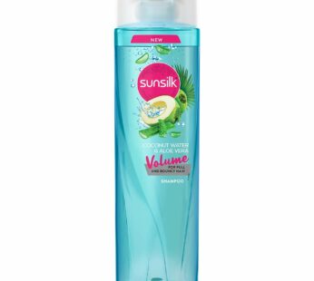 Sunsilk Hair Shampoo Coconut Water & Aloe Vera Volume -சன்சில்க் ஹேர் ஷாம்பு கோக்கோனட் வாட்டர்  & அலோ  வேரா வால்யூம்