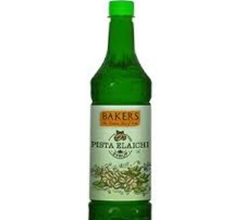 Bakers Pista Elachi Syrup 750 ml -பேக்கர்ஸ் பிஸ்தா எலாச்சி சிரப் 750 மிலி