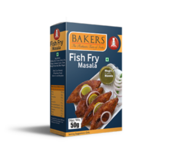 Bakers Fish Fry Masala 50 g -பேக்கர்ஸ் பிஷ் ஃப்ரை மசாலா 50 கி