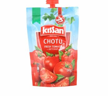 Kissan Ketchup Fresh Tomato (Chotu) 90 gm-கிஸ்ஸான் டொமேட்டோ கெட்சப் ஃப்ரெஸ் (chotu) 90 கிராம்