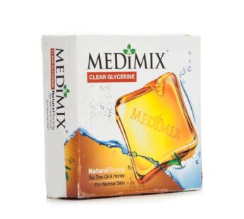 Medimix Clear Glycerine Natural Toning-Tea-tree Oil – Honey  Glycerine- மெடிமிக்ஸ் கிளியர் கிலிசிரின் நேச்சுரல் டோனிங் சோப்