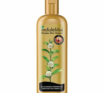 Indulekha Hair Shampoo Bringa Anti Hair Fall & Cleanser Large Bottle-இந்துலேகா ஹேர் ஷாம்பூ பிரிங்கா ஆண்டி ஹேர் பால் & கிலேன்செர் லார்ஜ் பாட்டில்