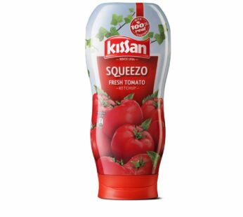 Kissan Ketchup Fresh Tomato Squeezo – 450 gm-கிசான் கெட்சப் பிரெஷ் டொமேட்டோ ஸ்க்யூசோ- 450 கிராம்
