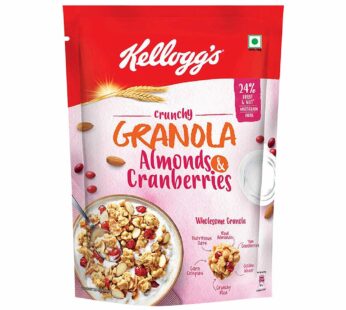 Kelloggs Crunchy Granola Almonds & Cranberries – கெல்லாக்ஸ் அல்மோன்ட் & க்ரென்பெர்ரி