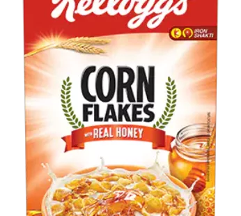 Kelloggs Corn Flakes With Real Honey – கெல்லாக்ஸ் கார்ன் பிளேக்ஸ் [ஹனி]