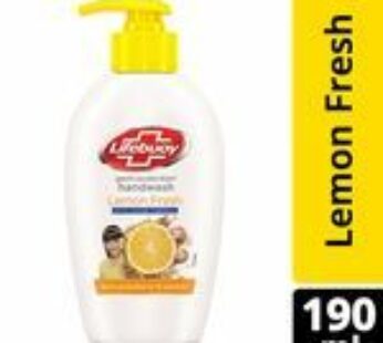 Lifebuoy Lemon Fresh Handwash 190 ml Bottle -லைஃப் பாய் லெமன் ஃப்ரெஷ் ஹேண்ட் வாஷ் 190 மில் பாட்டில்