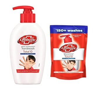 Lifebuoy Total 10 Germ Protection Handwash  – லைஃப்பாய் டோட்டல் 10 ஜெர்ம் புரோடக்சன் ஹேண்ட் வாஷ்