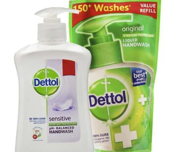 Dettol Sensitive Handwash -200 ml – டெட்டால் சென்சிடிவ் ஹேண்ட் வாஷ் -200 ml