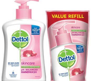 Dettol Liquid Handwash Skincare (200ml+175ml) – டெட்டால் லிகுய்டு ஹேண்ட் வாஷ் ஸ்கின் கேர்