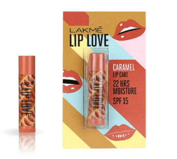 Lakme Caramel -Lip Love -Chapstick- Lip Balm – 4.5g-லக்கமே கேரமல் – லிப் லவ் – சாப்ஸ்டிக் – லிப் பாம் – 4.5 கிராம்