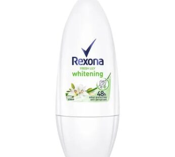 Rexona Roll On Women Lily Whitening Deodorant – 50 ml -ரெக்ஸோனா ரோல் ஆன் வுமன் லில்லி வைட்னிங்  டியோடரண்ட்-50 மிலி