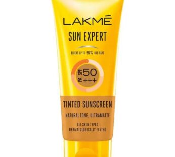 Lakme Sunscreen Lotion Sun Expert SPF 50 Tinted – 50 g – லாக்மே சன் ஸ்கிரீன் லோஷன் சன் எக்ஸ்பர்ட் SPF 50  டின்டேட்- 50 கிராம்