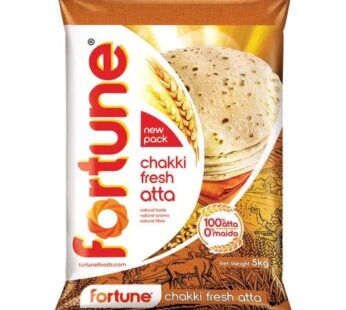 Fortune Chakki Fresh Atta – Gothumai /Kothumai Mavu -5 kg -ஃபார்ச்சூன் சக்கி பிரெஷ் ஆட்டா – கோதுமை /கோதுமை மாவு