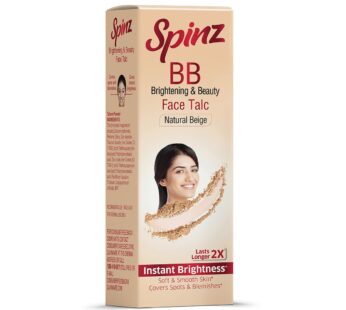 Spinz  BB Natural Face Taclum powder -Beige  – 40 gm -ஸ்பின்ஸ் பிபி நேச்சுரல் ஃபேஸ் டல்கம் பவுடர் -40 gm