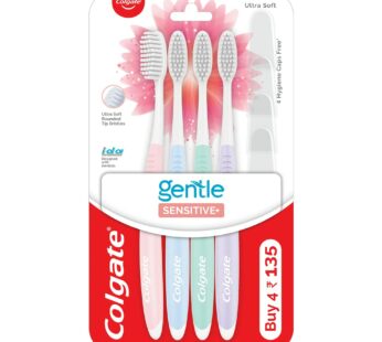 Colgate Gentle Sensitive Tooth Brush – (set 4pcs) – கோல்கேட் ஜென்டில் சென்சிட்டிவ் டூத் பிரஷ் -(Set 4 pcs )